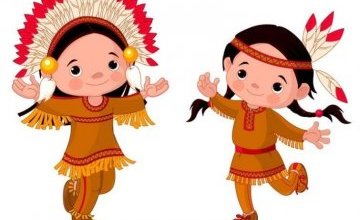 Dzień wioski indiańskiej w Żłobku