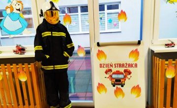 Dzień strażaka w Żłobku