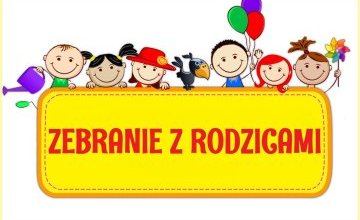 Zebranie z rodzicami dzieci rozpoczynających edukacje w żłobku.