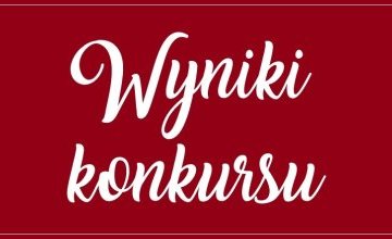 WYNIKI KONKURSU