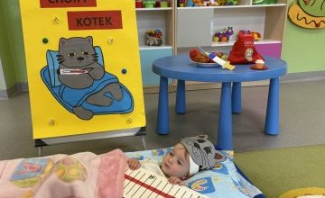 Bajka o chorym kotku - grupa Pszczółek