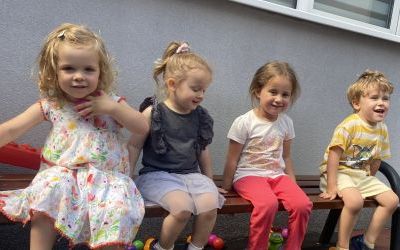 Biedronki i Pszczółki na patio - ruch, radość! (7)