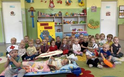 Bajka o chorym kotku - grupa Pszczółek (4)