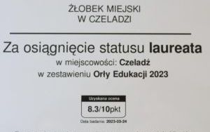 Żłobek Miejski w Czeladzi został Laureatem Plebiscytu Orły Edukacji 2023 (3)